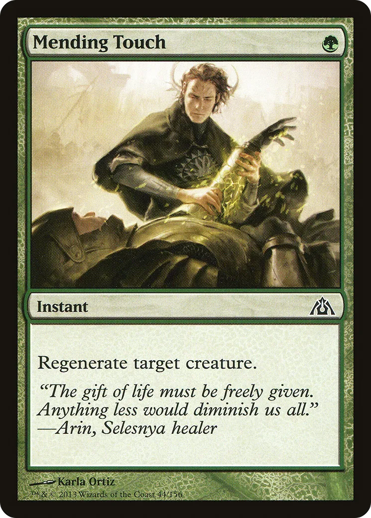 Mending Touch — Dragon's Maze — Magic: The Gathering
