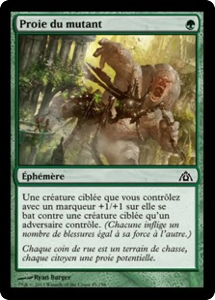 Proie du mutant — Dragon's Maze — Magic: The Gathering