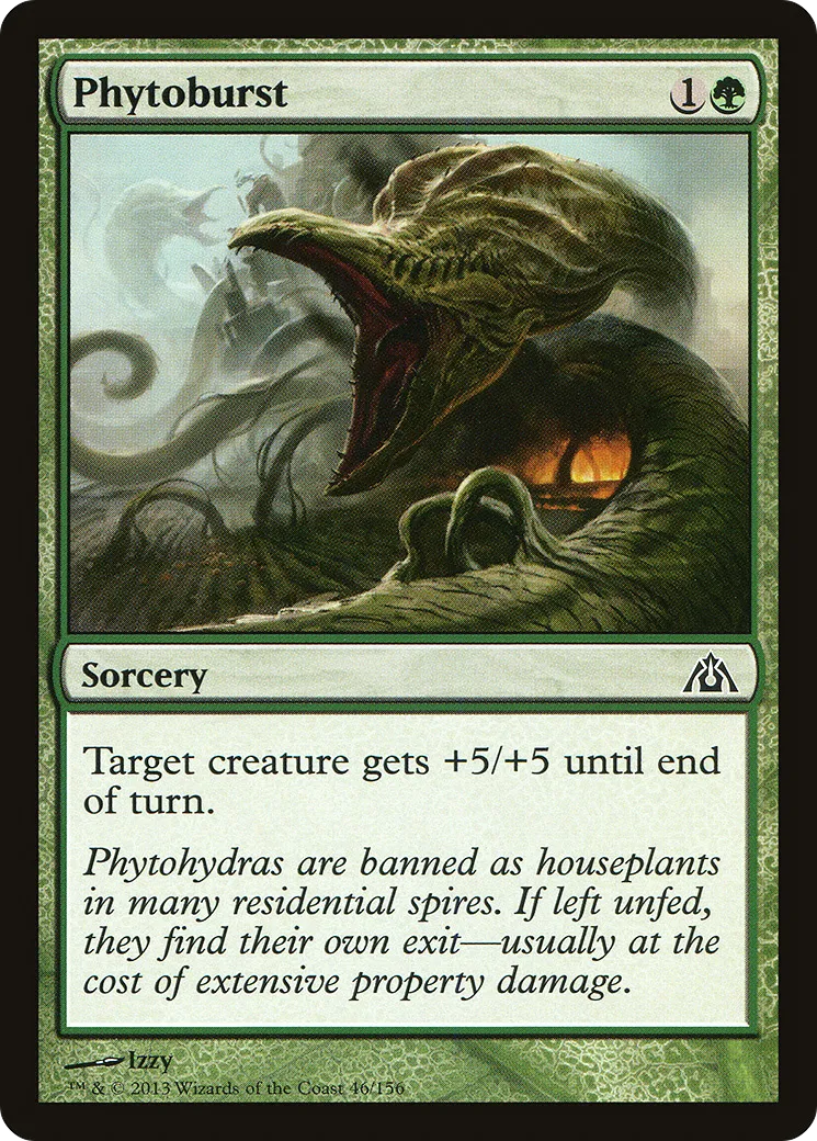 Phytoburst — Dragon's Maze — Magic: The Gathering