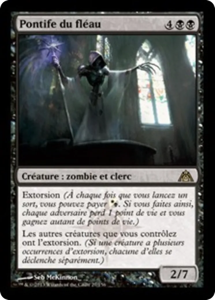 Pontife du fléau — Dragon's Maze — Magic: The Gathering