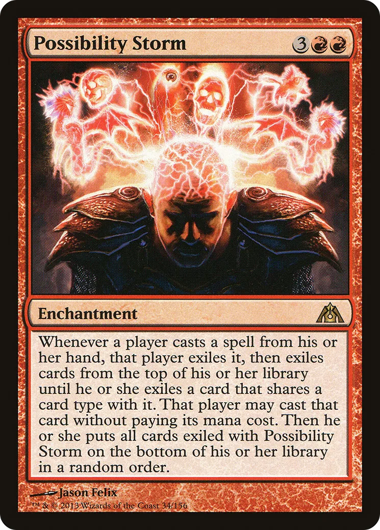 Possibility Storm — Dragon's Maze — Magic: The Gathering