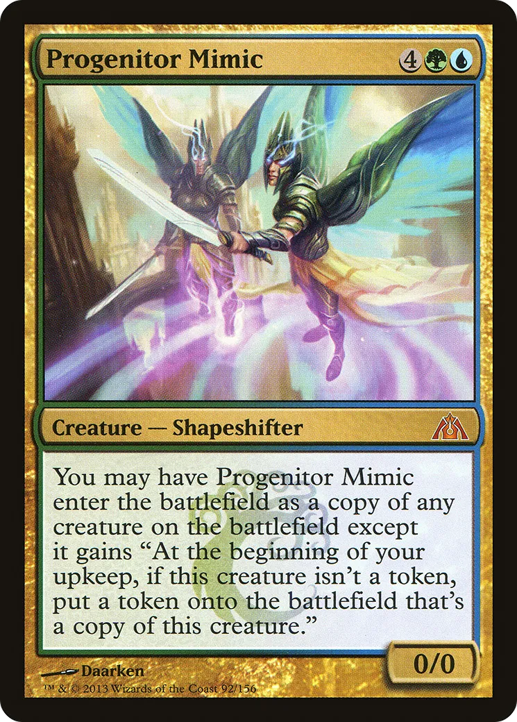 Progenitor Mimic — Dragon's Maze — Magic: The Gathering
