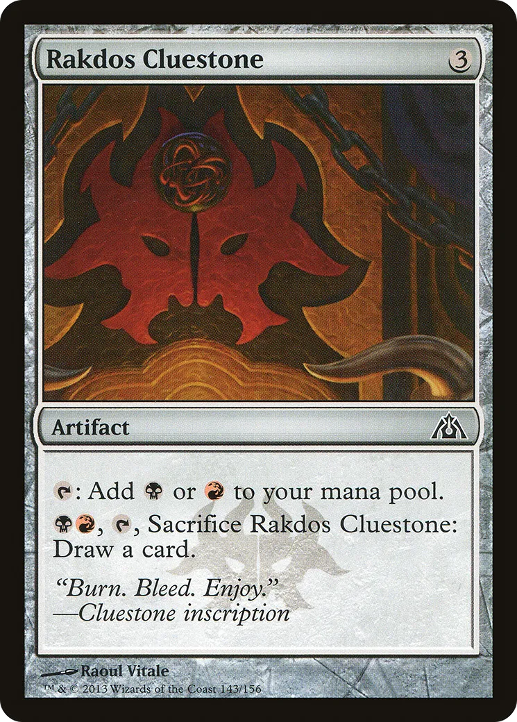 Rakdos Cluestone — Dragon's Maze — Magic: The Gathering