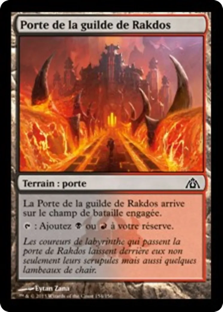 Porte de la guilde de Rakdos — Dragon's Maze — Magic: The Gathering