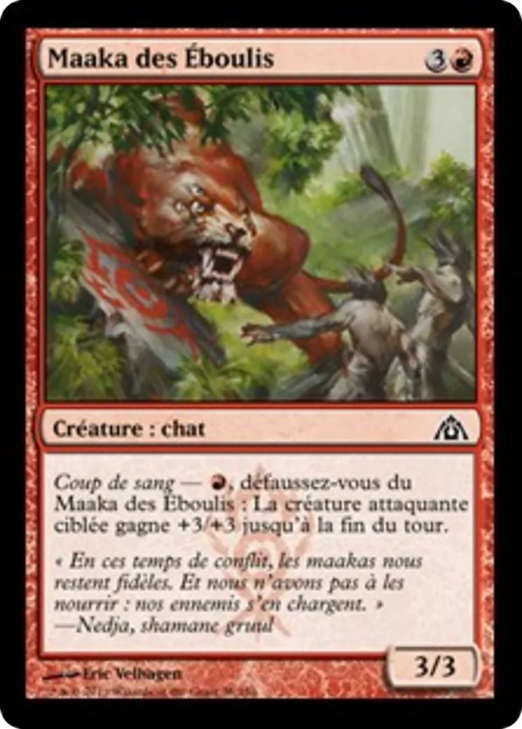Maaka des Éboulis — Dragon's Maze — Magic: The Gathering
