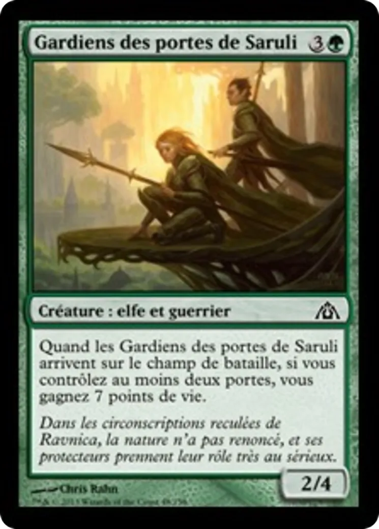 Gardiens des portes de Saruli — Dragon's Maze — Magic: The Gathering