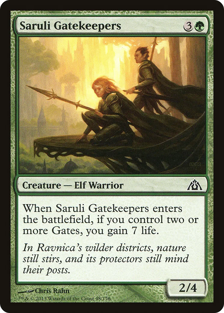 Gardiens des portes de Saruli — Dragon's Maze — Magic: The Gathering