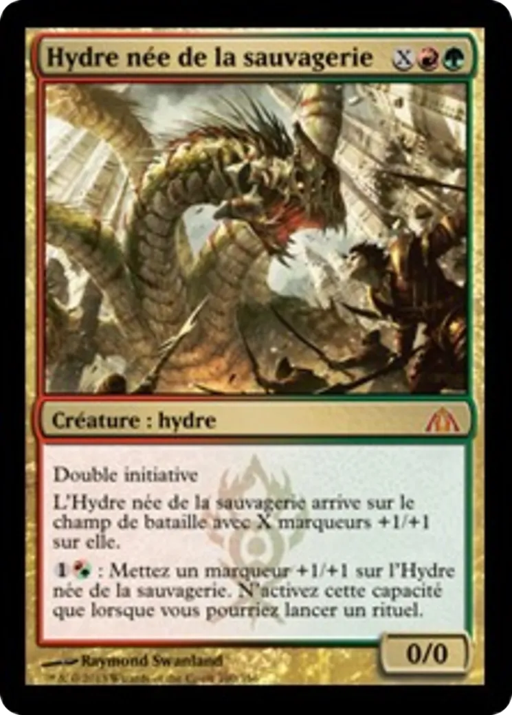 Hydre née de la sauvagerie — Dragon's Maze — Magic: The Gathering