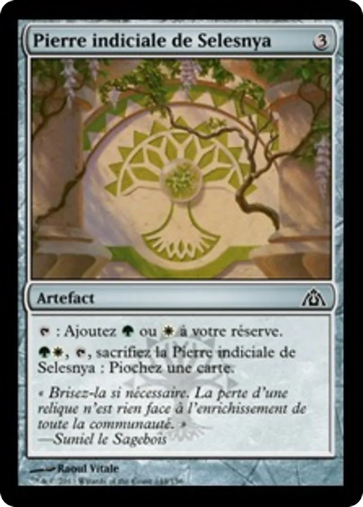 Pierre indiciale de Selesnya — Dragon's Maze — Magic: The Gathering