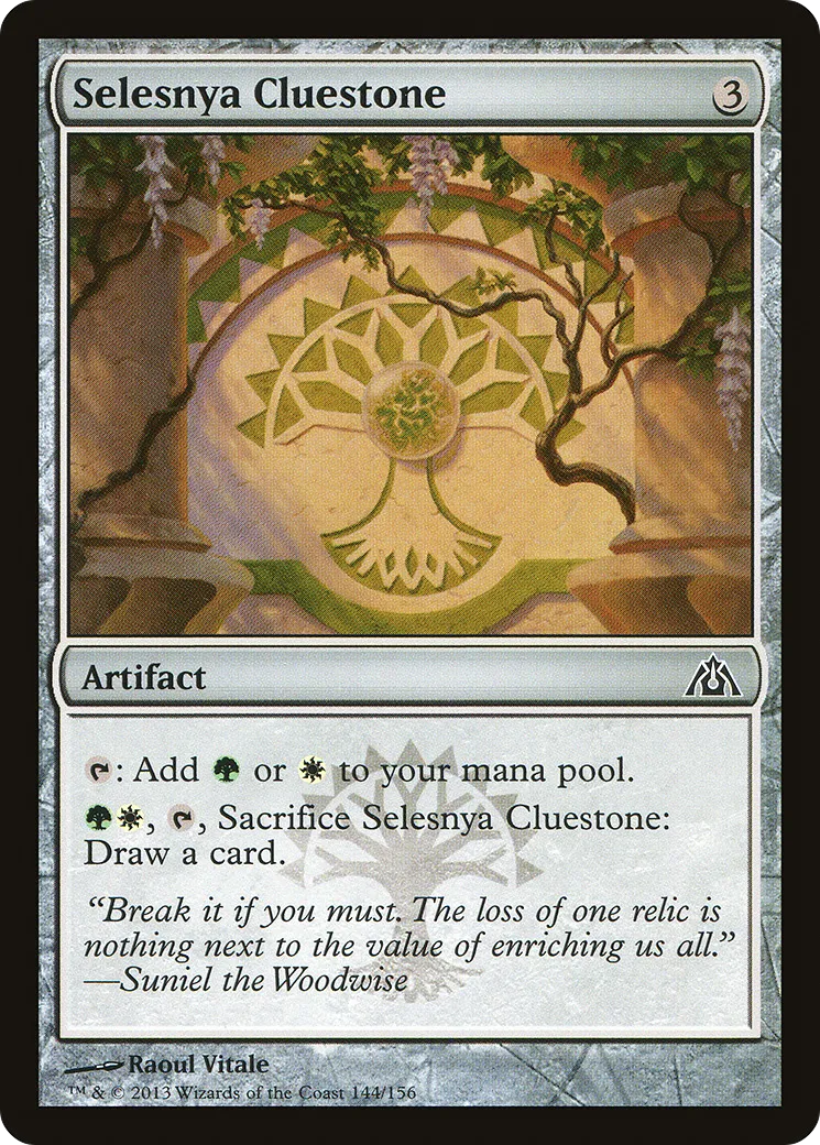 Pierre indiciale de Selesnya — Dragon's Maze — Magic: The Gathering