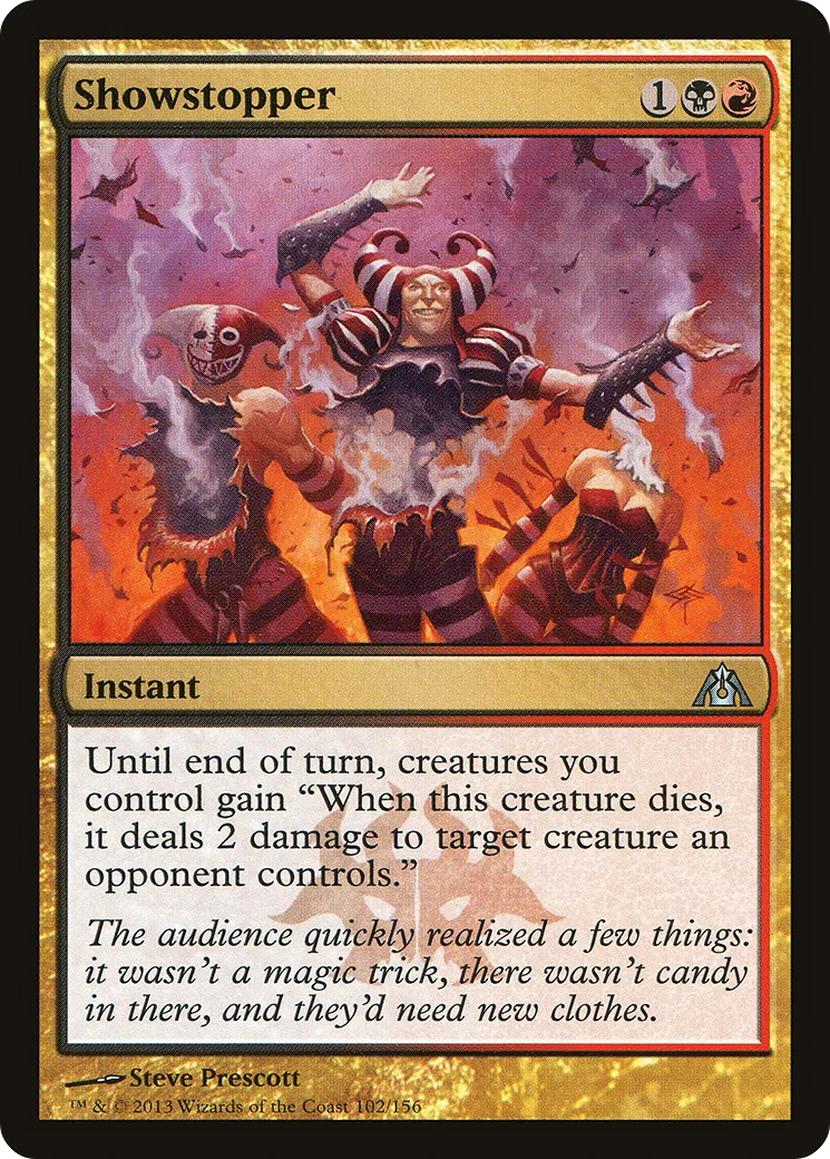 Showstopper — Dragon's Maze — Magic: The Gathering