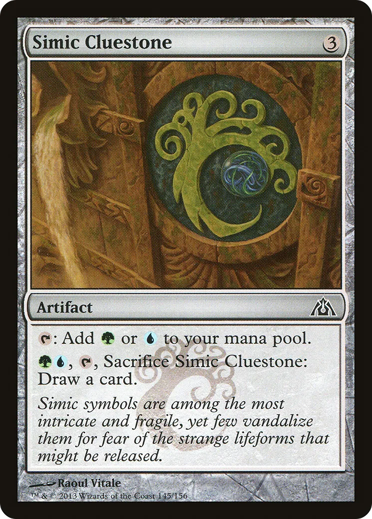 Pierre indiciale de Simic — Dragon's Maze — Magic: The Gathering