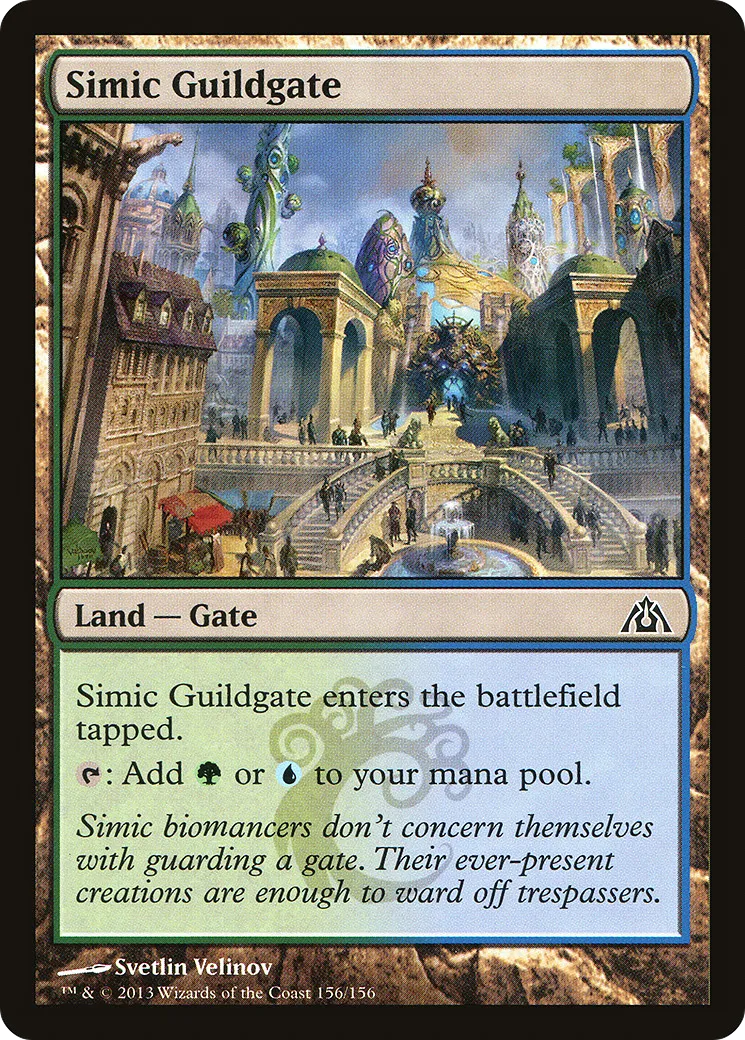 Porte de la guilde de Simic — Dragon's Maze — Magic: The Gathering