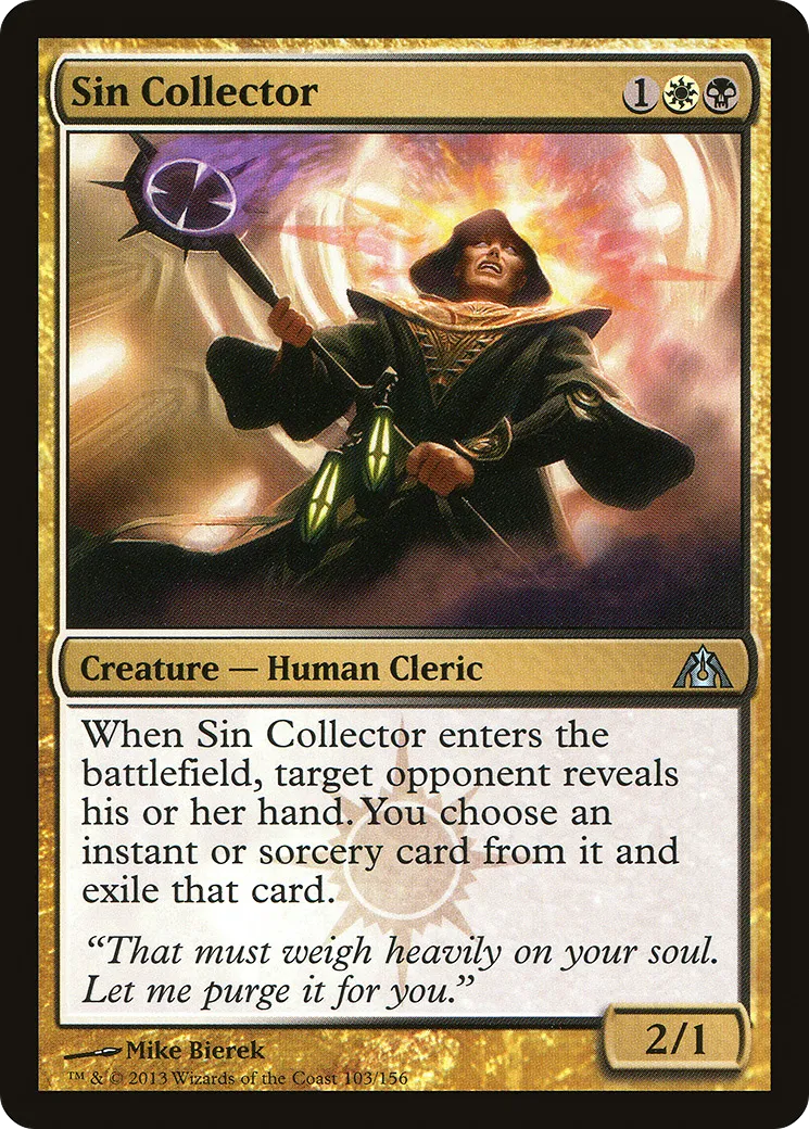 Collecteur de péchés — Dragon's Maze — Magic: The Gathering