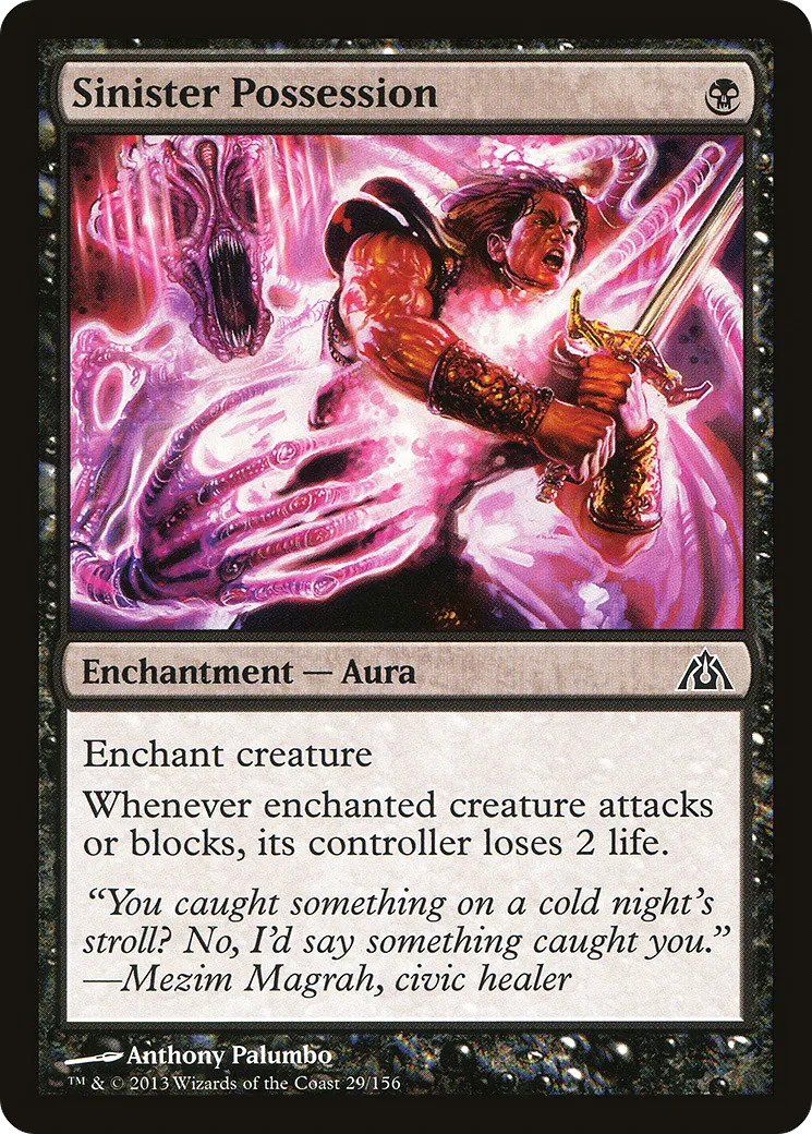 Possession sinistre — Dragon's Maze — Magic: The Gathering