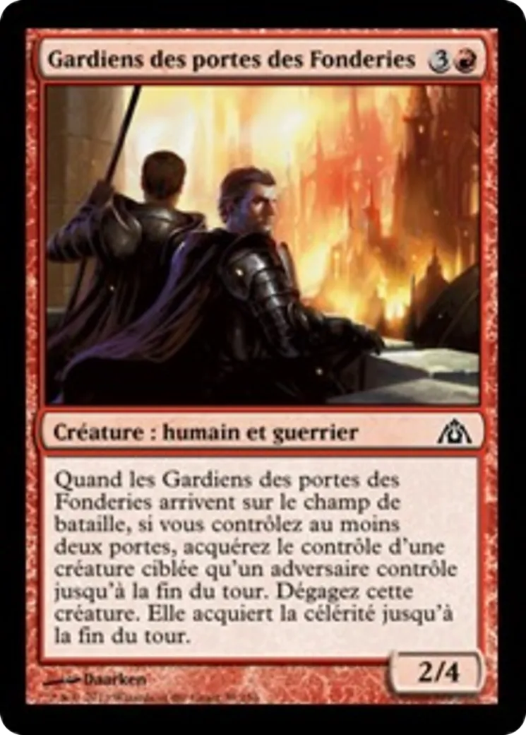 Gardiens des portes des Fonderies — Dragon's Maze — Magic: The Gathering