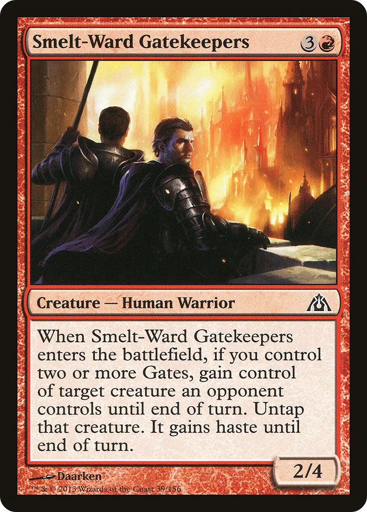 Smelt-Ward Gatekeepers — Dragon's Maze — Magic: The Gathering