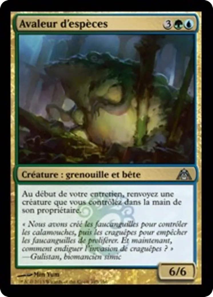 Avaleur d'espèces from Dragon's Maze - Magic: The Gathering