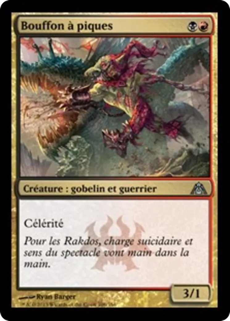 Bouffon à piques — Dragon's Maze — Magic: The Gathering