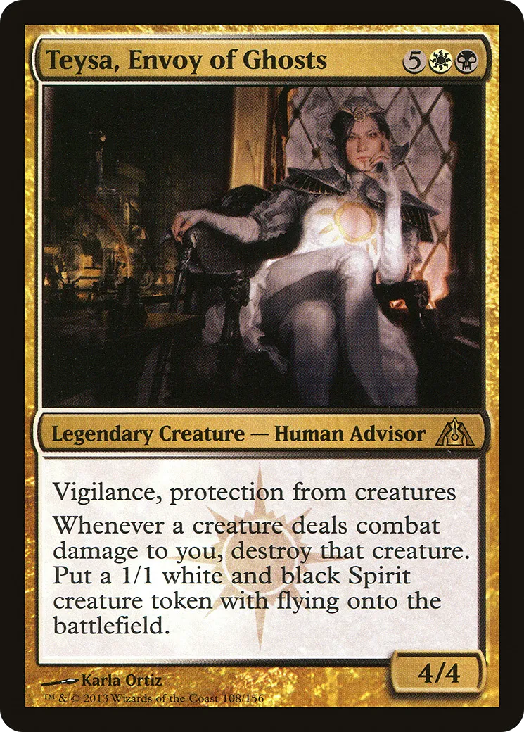 Teysa, Envoy of Ghosts — Dragon's Maze — Magic: The Gathering