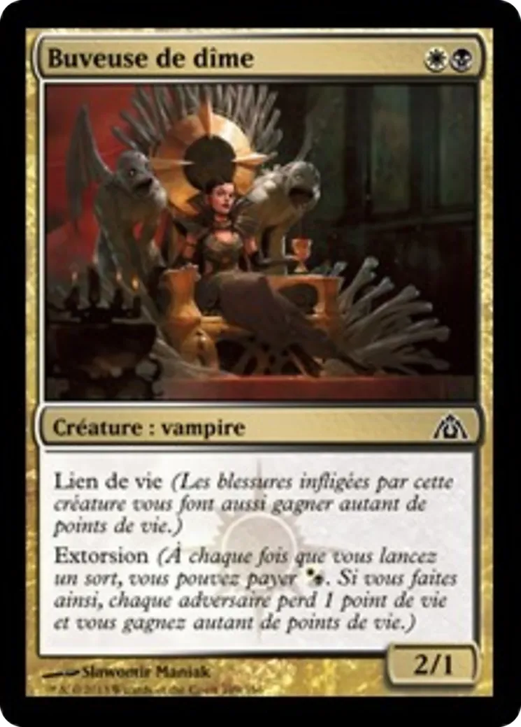 Buveuse de dîme — Dragon's Maze — Magic: The Gathering