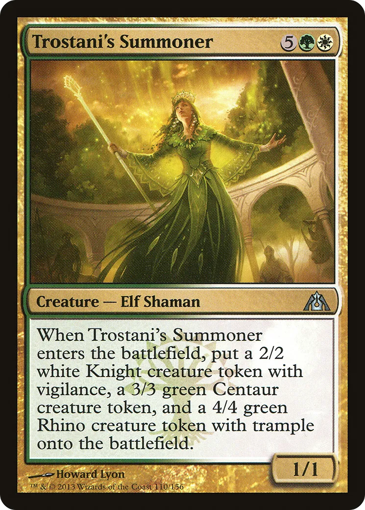 Trostani's Summoner — Dragon's Maze — Magic: The Gathering