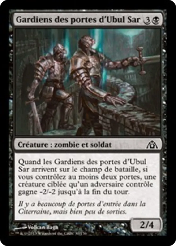 Gardiens des portes d'Ubul Sar — Dragon's Maze — Magic: The Gathering