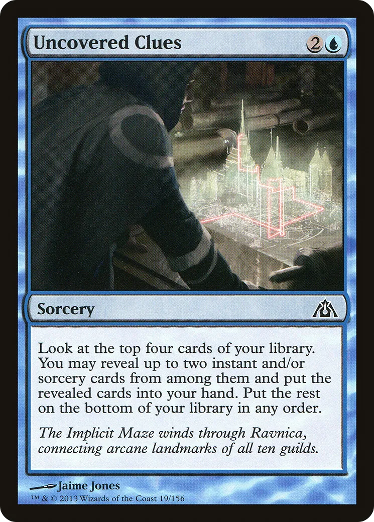 Uncovered Clues — Dragon's Maze — Magic: The Gathering