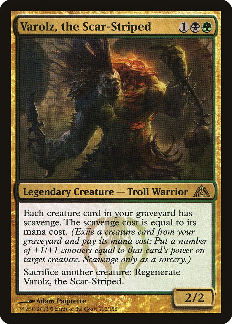 Varolz, l'escarrifié — Dragon's Maze — Magic: The Gathering