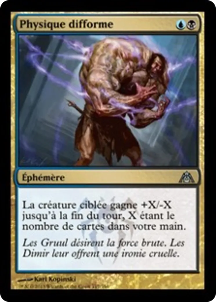 Physique difforme — Dragon's Maze — Magic: The Gathering