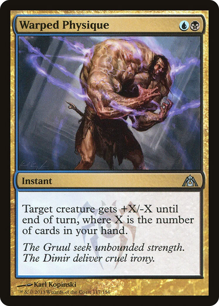 Warped Physique — Dragon's Maze — Magic: The Gathering
