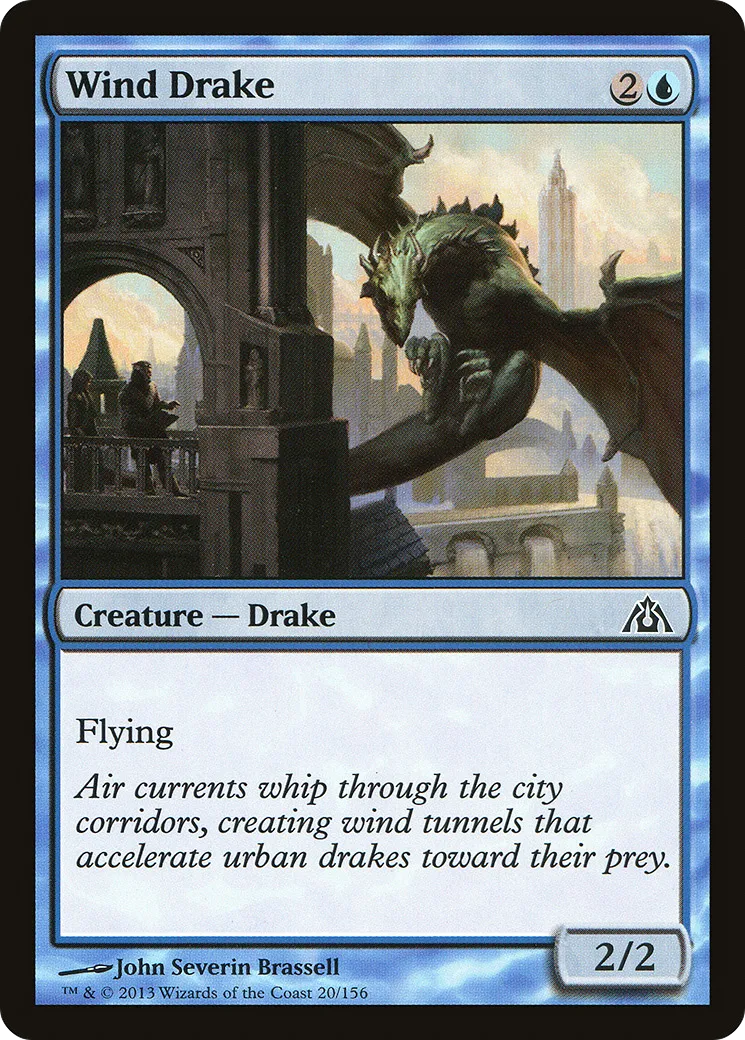 Wind Drake — Dragon's Maze — Magic: The Gathering