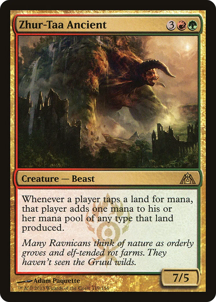Ancien de Zhur-Taa — Dragon's Maze — Magic: The Gathering