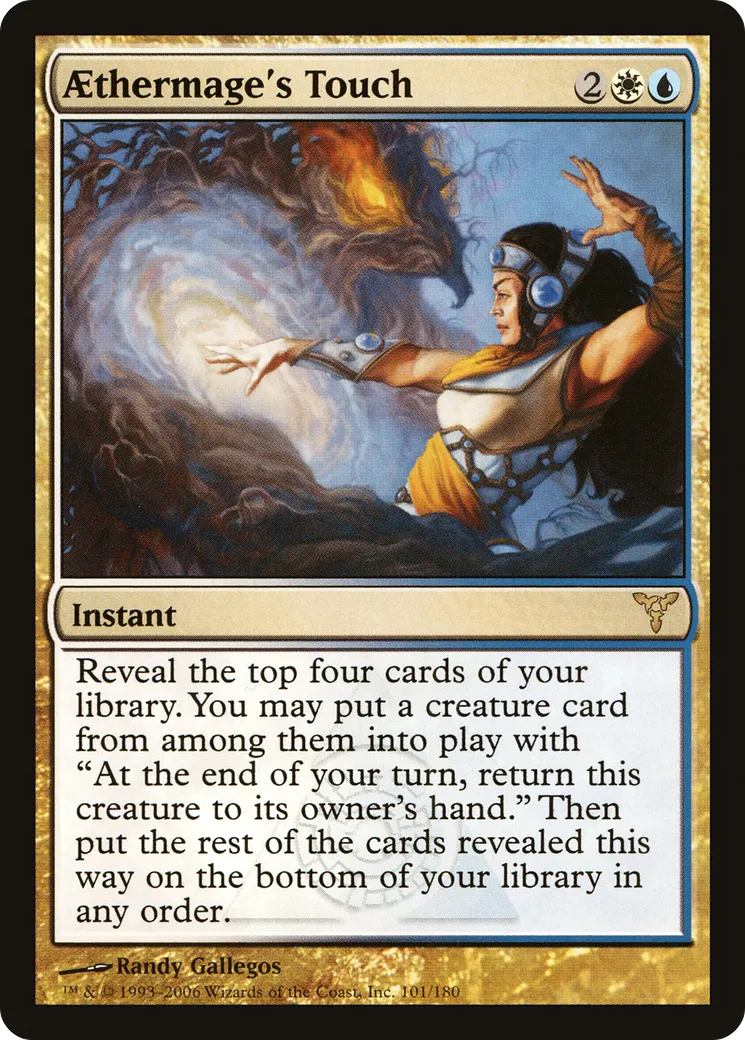 Aethermage's Touch — Dissension — Magic: The Gathering