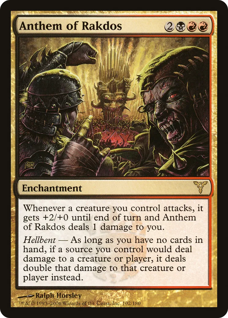 Antienne de Rakdos — Dissension — Magic: The Gathering