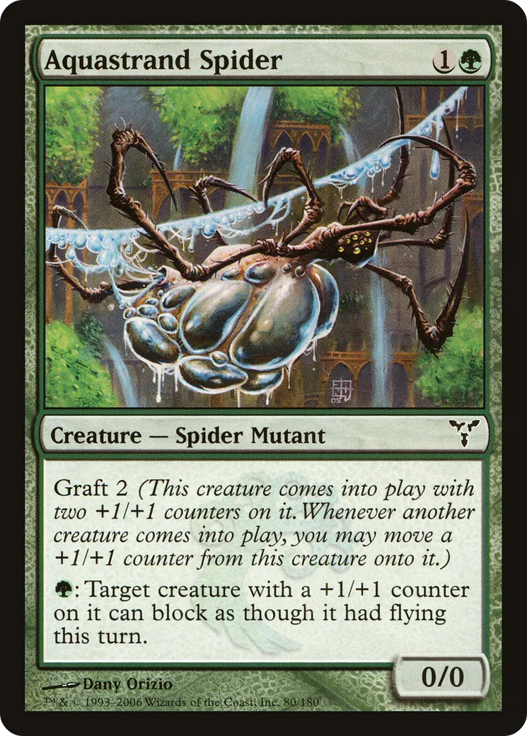 Aquastrand Spider — Dissension — Magic: The Gathering