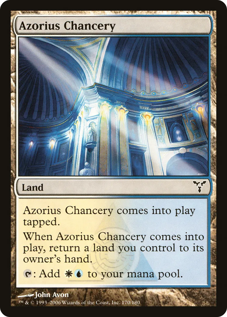 Cour de la chancellerie d'Azorius — Dissension — Magic: The Gathering