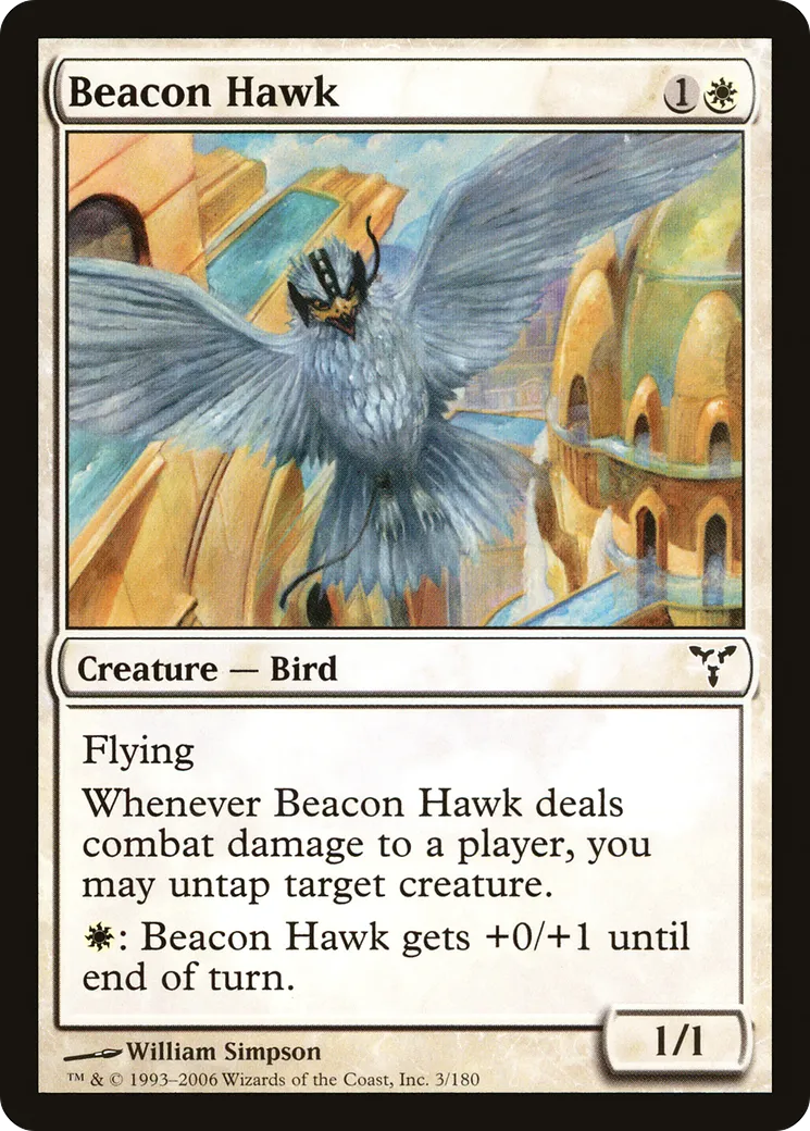 Beacon Hawk — Dissension — Magic: The Gathering