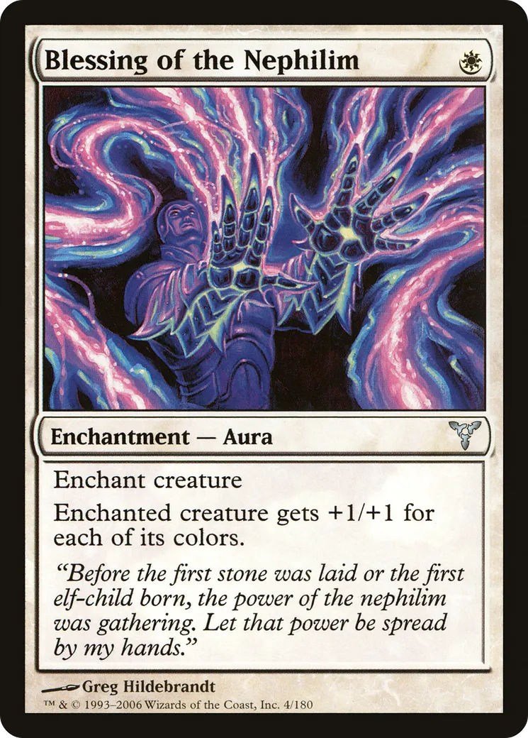Blessing of the Nephilim — Dissension — Magic: The Gathering