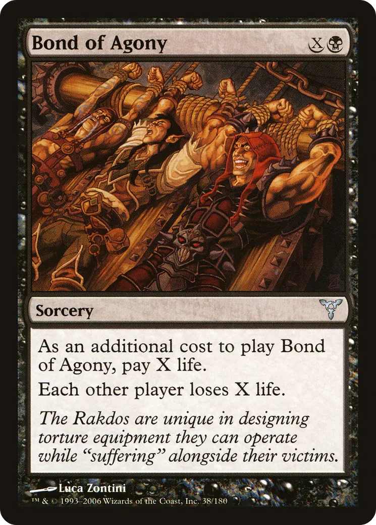 Bond of Agony — Dissension — Magic: The Gathering