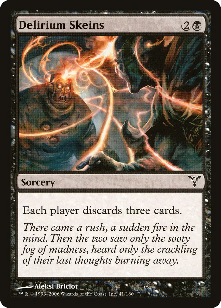 Delirium Skeins — Dissension — Magic: The Gathering