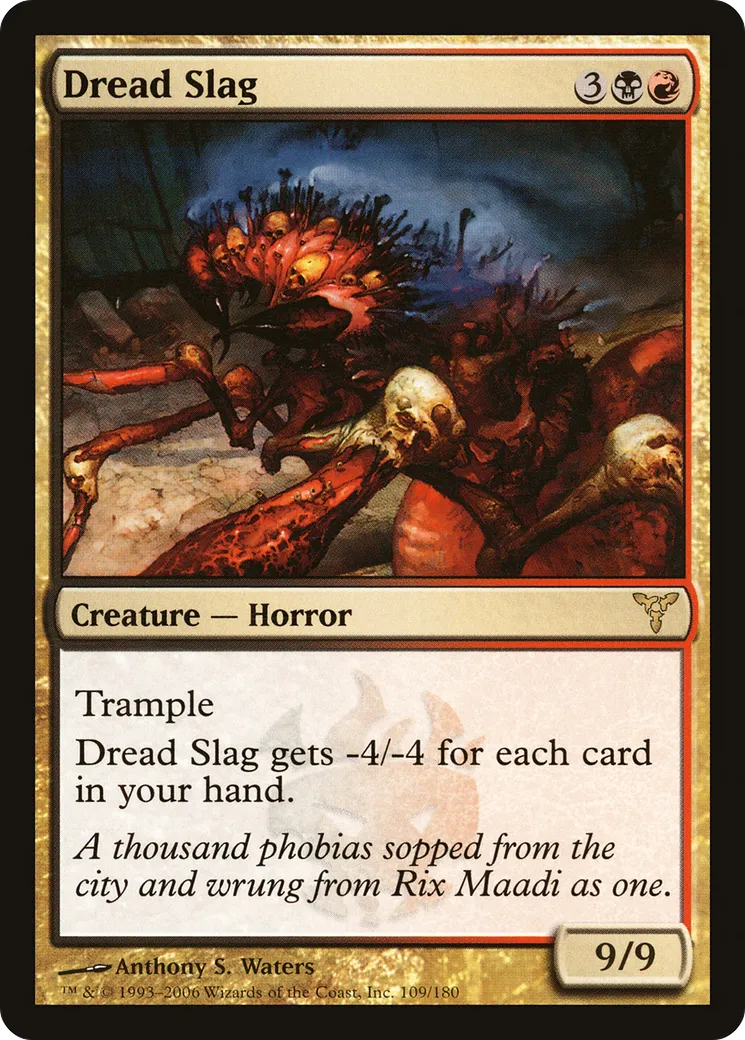 Résidu d'effroi — Dissension — Magic: The Gathering
