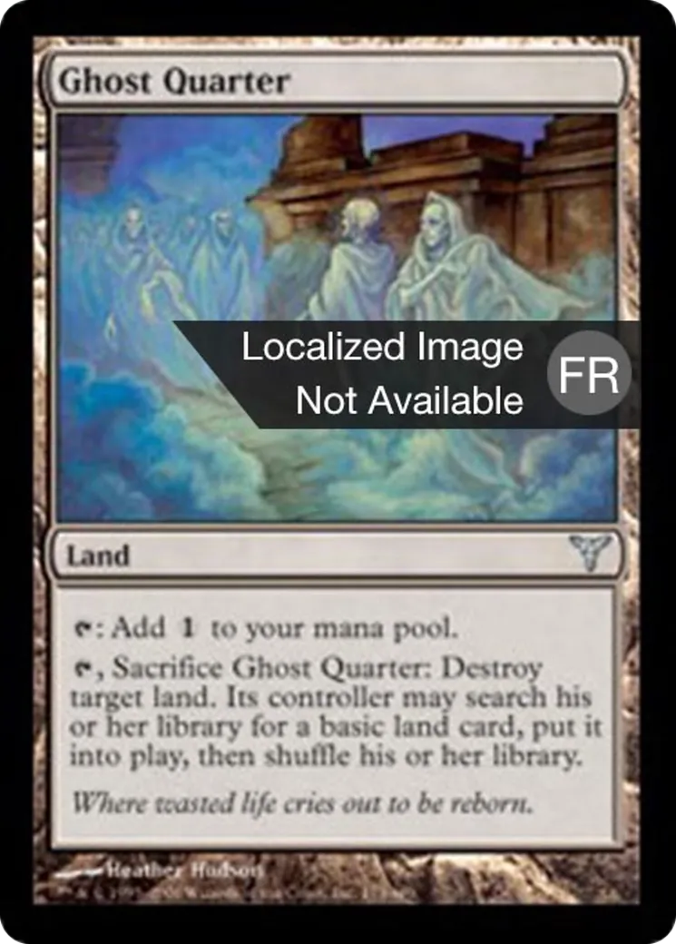 Quartier fantôme — Dissension — Magic: The Gathering