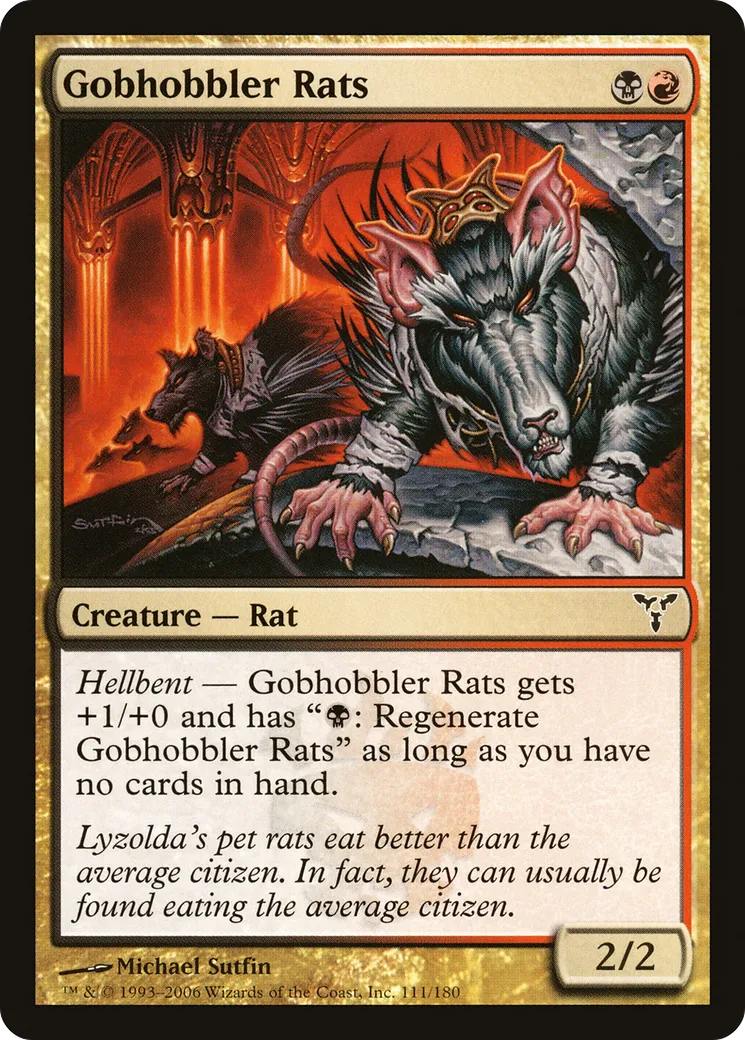 Gobhobbler Rats — Dissension — Magic: The Gathering