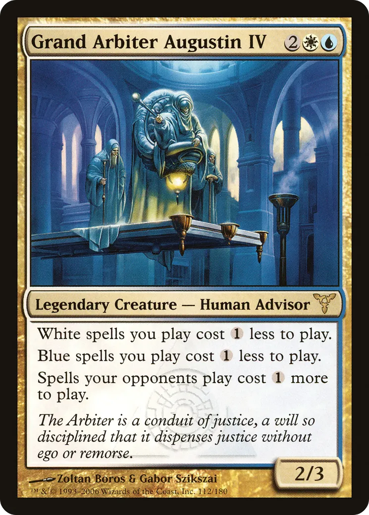 Grand Arbiter Augustin IV — Dissension — Magic: The Gathering