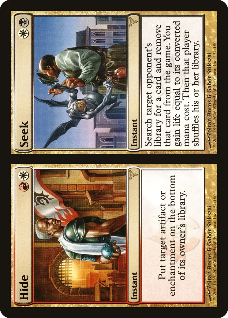 Hide // Seek — Dissension — Magic: The Gathering