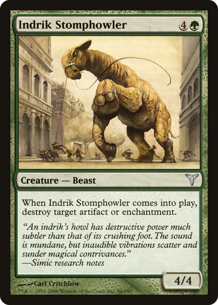 Indrik hurlepiaffe — Dissension — Magic: The Gathering