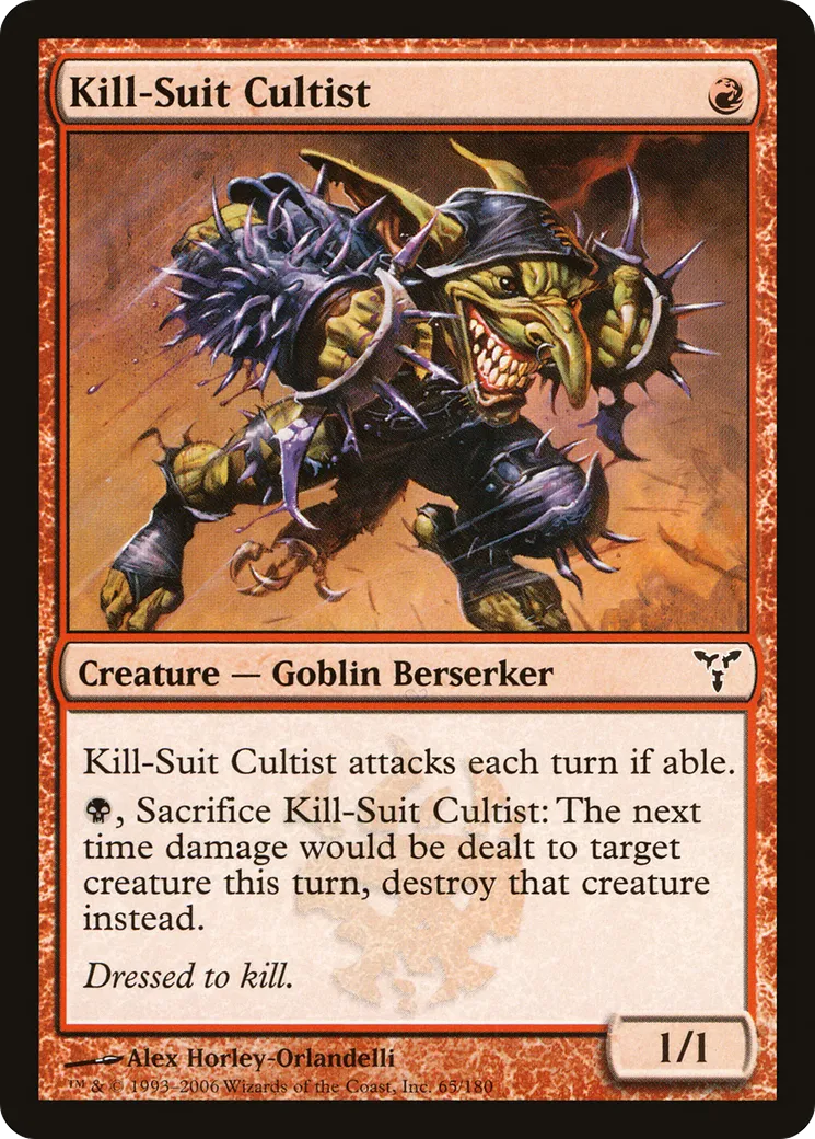 Kill-Suit Cultist — Dissension — Magic: The Gathering