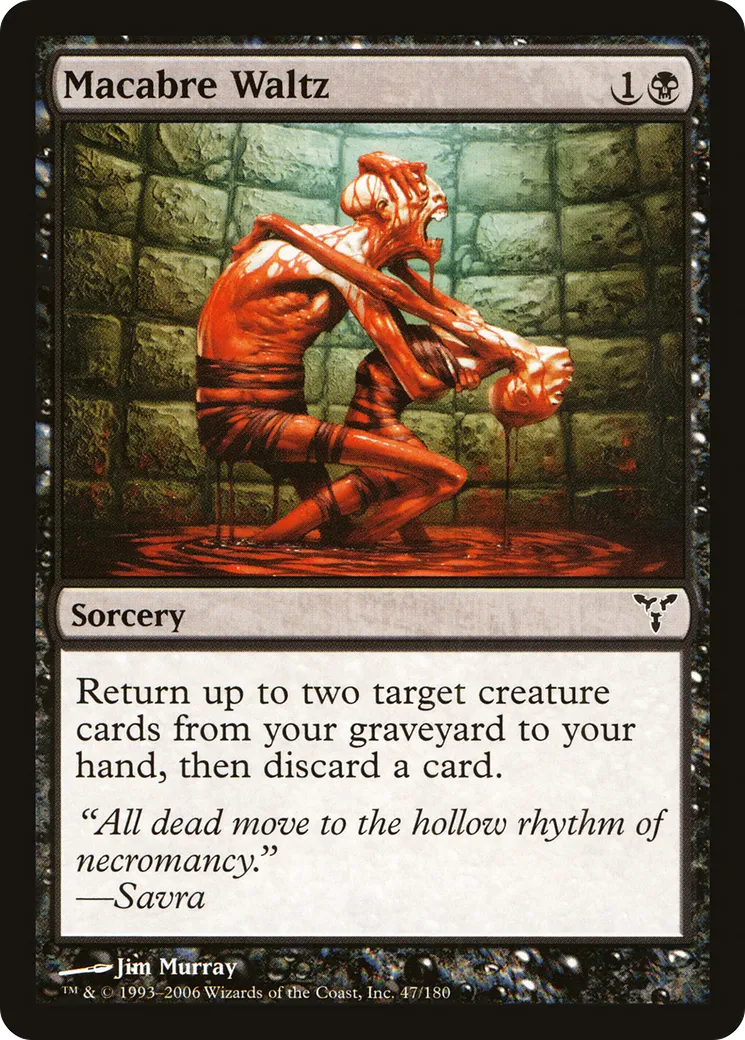 Macabre Waltz — Dissension — Magic: The Gathering