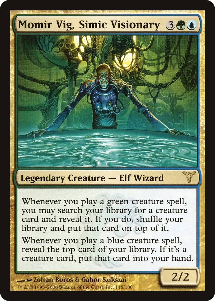 Momir Vig, visionnaire simic — Dissension — Magic: The Gathering